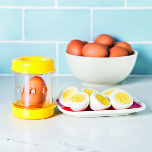 Easy Egg Peeler Shaker - Fast Hard Boiled Egg Shell Remover